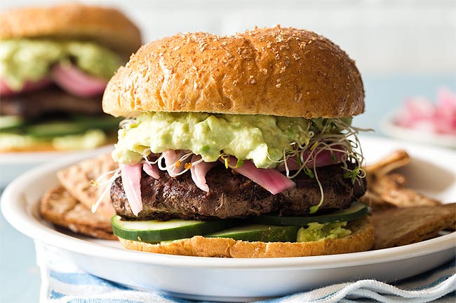 Avocado Burger Toppings