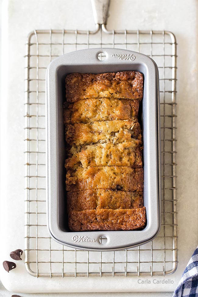 Mini Banana Bread (One Banana Banana Bread) - Homemade In Kitchen