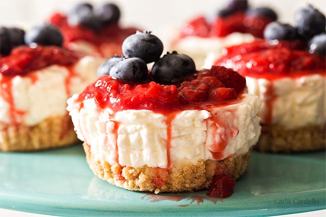 Mini No-Bake Cheesecakes Recipe