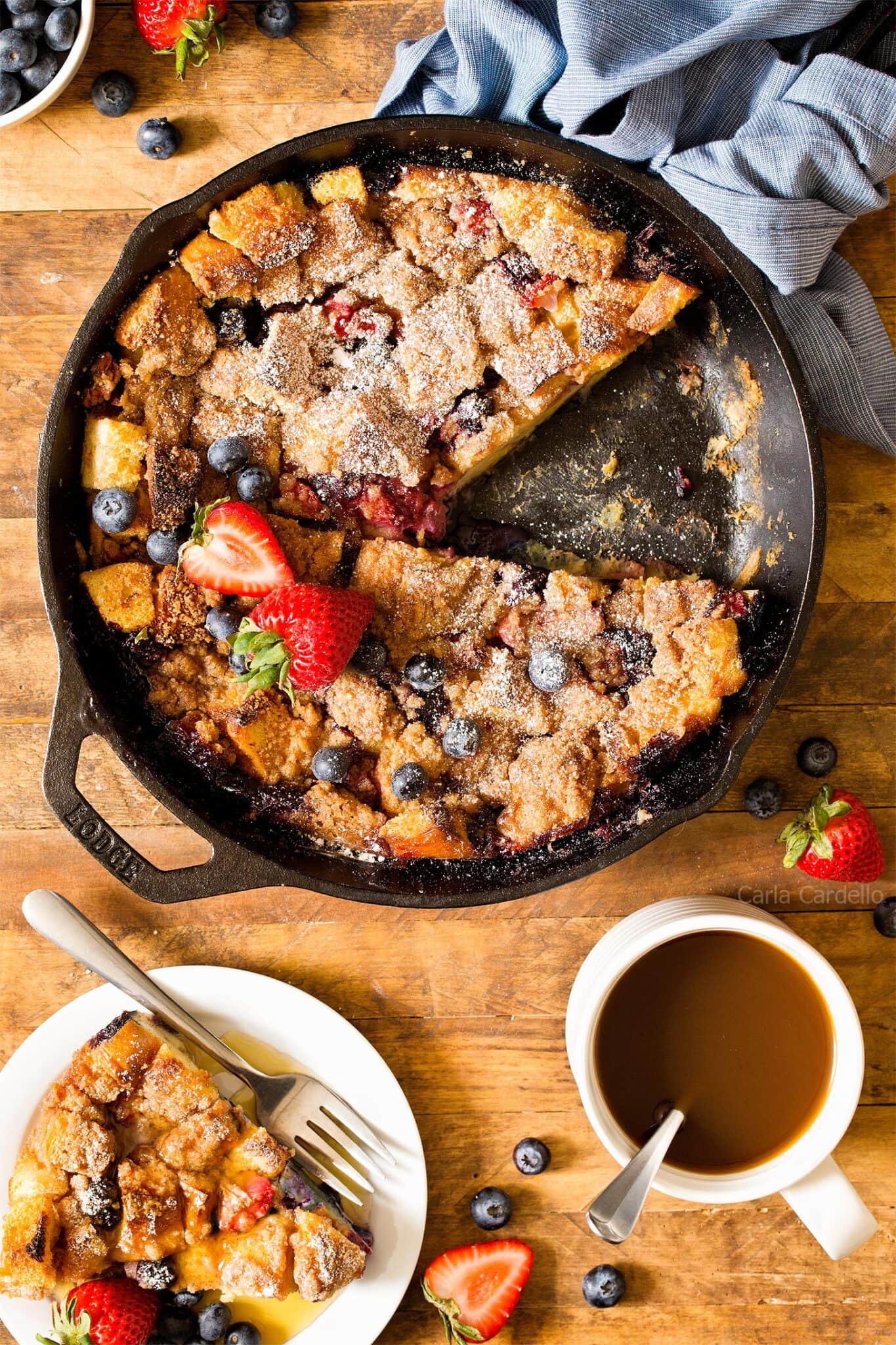 French Toast Casserole For Two Homemade In The Kitchen