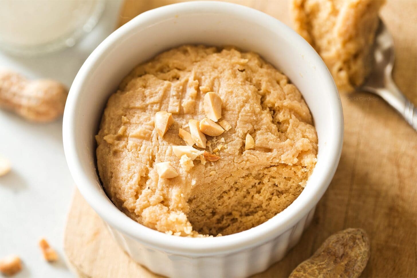 Microwave Peanut Butter Cookie Homemade In The Kitchen