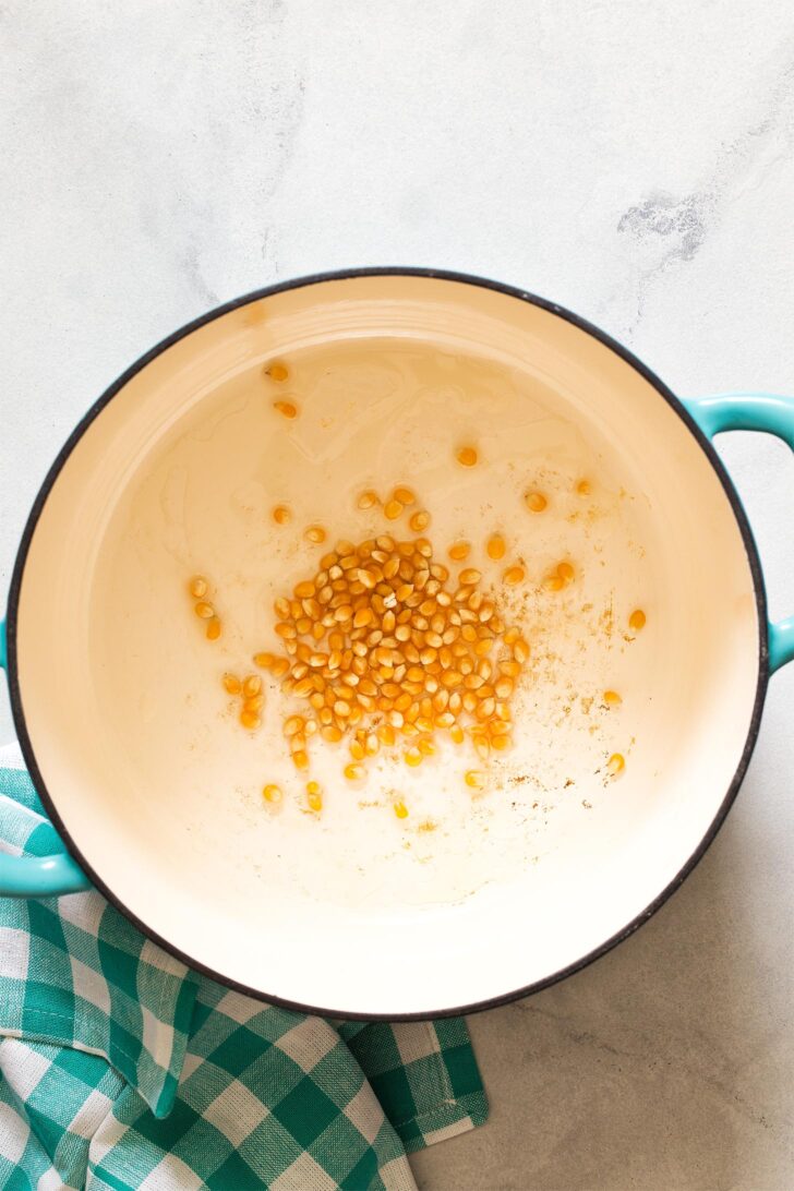 Stovetop Popcorn - Homemade In The Kitchen