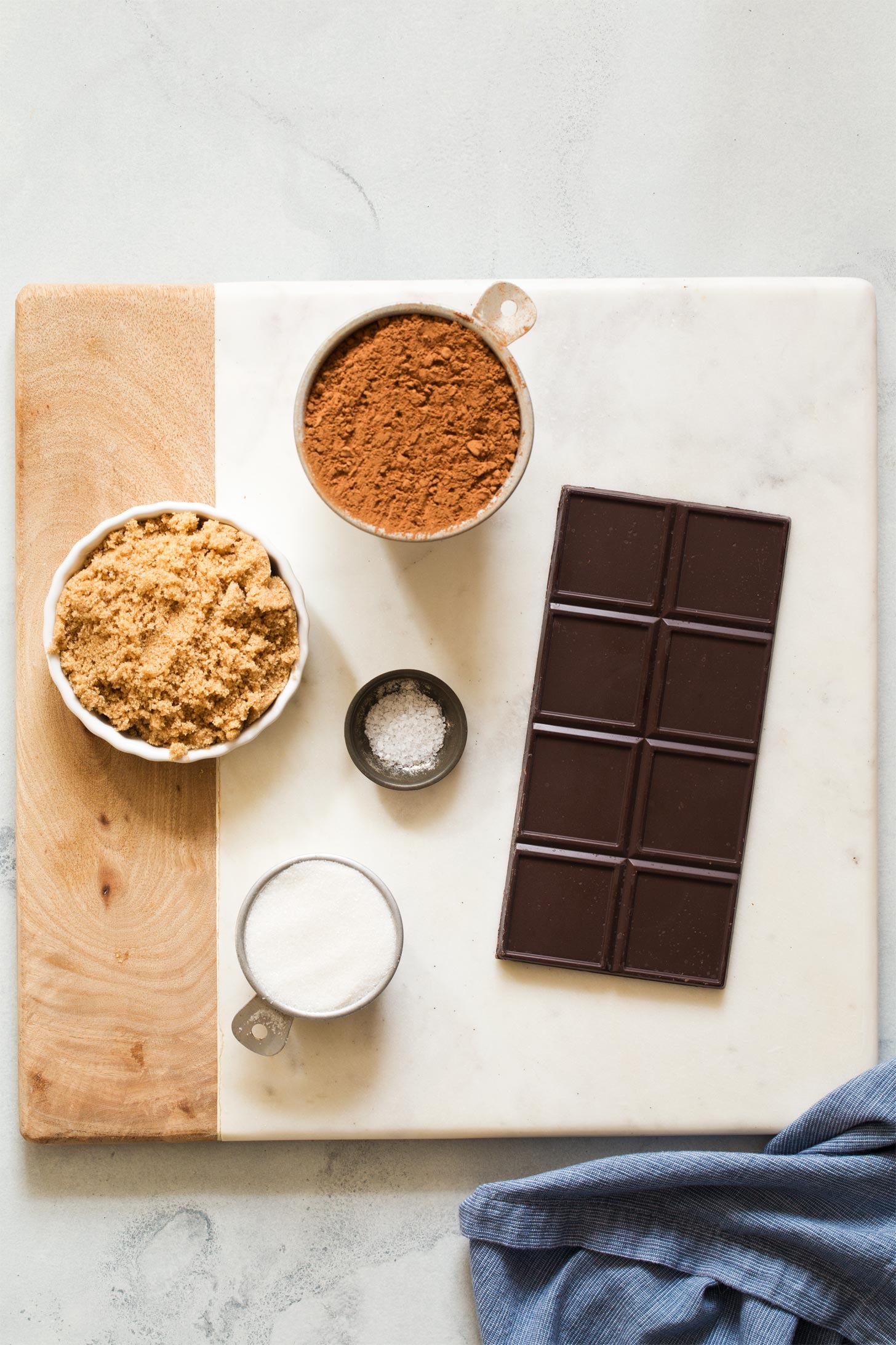 Ingredients for Hot Cocoa Mix Recipe Without Dry Milk