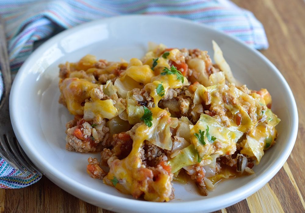 Image for Easy Stuffed Cabbage Casserole