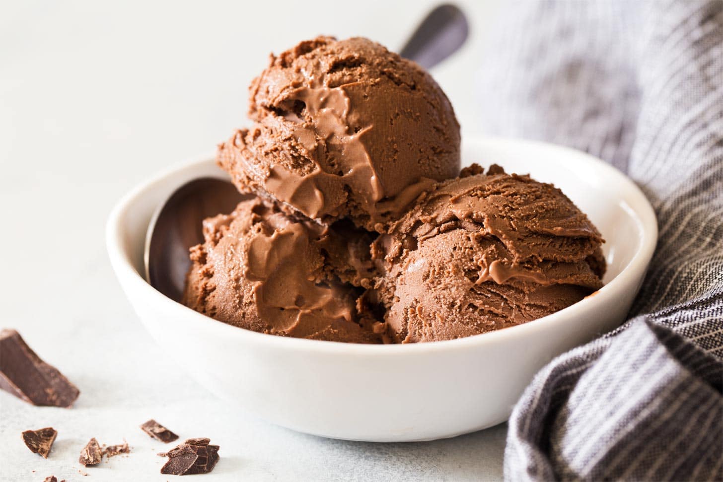1 pint of chocolate ice cream
